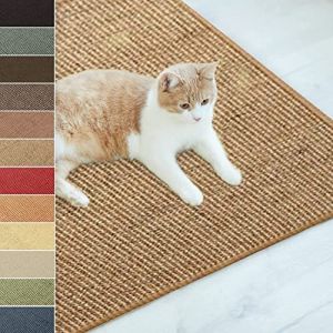 KARAT Paillasson en Sisal pour Chats,Tapis Griffoir,Tapis de grattage pour Chats,Tapis à griffer,Tapis à gratter résistant,Protection Idéale pour Meubles et Le Bien-être du Chat (Liège 50x100 cm) (Velvet Trading, neuf)