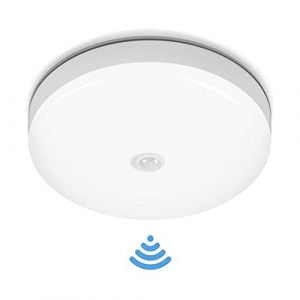 WINBST Plafonnier LED 12 W avec détecteur de mouvement, contrôle du son et de la lumière à induction infrarouge (Well buy, neuf)