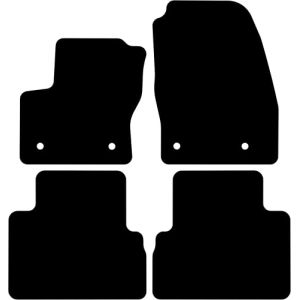 Kovvar Tapis de Sol Compatible avec Ford C-Max 2015-2019 Correspondant &agrave; la Version: C-Max/Grand C-Max | Qualit&eacute;: Basic (Kovvar, neuf)