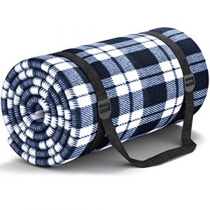 HUTHIM Couverture Pique Nique 200 X 300, Tapis De Plage Anti Sable Dossier Pliable Natte, Nappe Pique Nique Couverture De Plage Id&eacute;Al pour Le Camping Les Parcs Les Plages Les Pique-Niques (SUZHI, neuf)