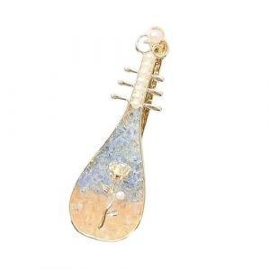 KMGDM Pince à cheveux vintage Pipas avec perles artificielles Rose Créative Side Barrettes pour femmes, occasion culturelle et usage quotidien (SNLans, neuf)