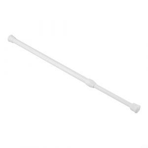 Vidonergy Tringle &agrave; rideaux t&eacute;lescopique extensible &agrave; ressort 30-50 cm, 40-70 cm, 60-110 cm, sans per&ccedil;age, pour fen&ecirc;tre, salle de bain, cuisine (30-50 cm) (Xiawenshop, neuf)