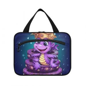 Linnyio Mignon, Griffonnage, Animal, Panda, Trousse de Toilette de Voyage Suspendue Maquillage,Grande Capacit&eacute; Pliable Rangement Sacs de Lavage pour Femmes Filles (Linnyio, neuf)