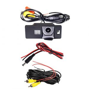 Caméra de recul Kacepar, kit de caméra de recul HD, caméra de recul grand angle 170 °, vision nocturne, image claire, caméra de recul compatible avec AUDI A1 A4 A5 S5 Q5 TT (easyautoplus, neuf)