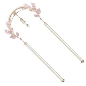 OSALADI Accessoire de Coiffure Chinois Traditionnel en Alliage D&eacute;cor Vintage, Bandeau pour Mari&eacute;e et Spectacles (Original MJW, neuf)