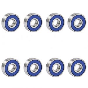 TRIXES Roulements &agrave; billes 8x Skateboard - Sans friction (Digiflex FR, neuf)