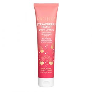 Body Lotion - Strawberry Peach by Pacifica for Women - 5 oz Body Lotion (Neriah Ltd, neuf)
