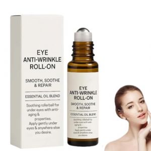 S&eacute;rum anti-rides 10 secondes, Roll-on contour des yeux anti-poches, Roll-on anti-rides pour les yeux, Rides et ridules, Cernes, Cr&egrave;me liftante pour les yeux pour tous les types de peau (1 pi&egrave;ce) (AGNESshe-fr, neuf)