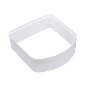 PetSafe - Extension de Tunnel pour Chatière Manuelle ou chatière électronique pour Chat pucé. 5 cm supplémentaire par Extension, pour Porte ou Mur épais, 168 mm x 165 mm, Blanc, Lot de 1 (Pattern EU, neuf)