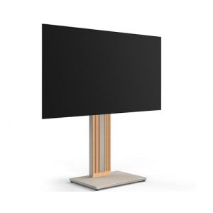 FITUEYES Design Support TV Pied pour Ecran de 32 à 65 Pouces Hauteur Réglable Angle Adjustable ±30° Charge Max 40KG VESA: 100 * 100-400 * 400mm Montage au Sol Série Zen (Fitueyes-de, neuf)