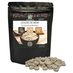 NAKURU | Levure de Bi&egrave;re | Gamme Beauty | Fabriqu&eacute; en France | "Un Cocktail de Bienfaits!" | (90 Comprim&eacute;s de 600mg / Poids Net: 54g) (Nakuru Super-Aliments, neuf)