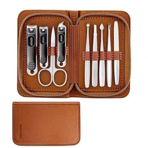 Kit de manucure coupe-ongles Ensemble de coupe-ongles for femmes Pince à bec de faucon Réparation Outils for ongles gris Rainure for ongles anti-éclaboussures Coupe-ongles spéciaux Ensemble de Coupe-O (hywtbh, neuf)