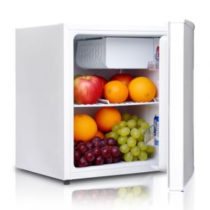 SMETA 46L Mini Frigo avec Cong&eacute;lateur, Thermostat R&eacute;glable, Petit Frigo d'&Eacute;conomie d'&Eacute;nergie, Silencieux, Mini R&eacute;frig&eacute;rateur &agrave; une Porte pour Dortoir, Id&eacute;al Chambre, Bureau, Cuisine, Salon (SMETA Electric Appliances Company, neuf)