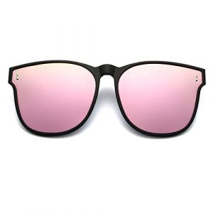 Long Keeper Clip Lunettes de Soleil Polaris&eacute;es, Clip Solaire pour Lunettes de Vue, Clipsable Sur Lunette de Soleil Polarisante pour Femme Homme (LongKeeper, neuf)