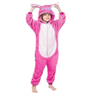 Kitimi Pyjama Enfant Onesie Animaux Déguisement Carnaval Garçons Filles- Déguisement Animal Pyjama (HUANGXIAOWANG LTD, neuf)