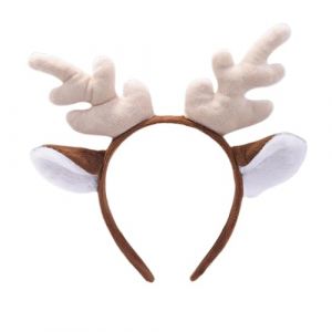 Bois En Peluche Pour Enfant – Adorable Casque En Bois | Bandeau En Bois De Renne | Coiffe Pour Halloween | Accessoires De Costumes De Cosplay | Cerceau De Cheveux En Bois De Renne | Bandeau Cerceau En (venverua, neuf)