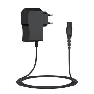 Chargeur Rasoir Chargeur Tondeuse Convient &agrave; Rasoir Tondeuse Barbe &Eacute;lectrique Alimentation d'alimentation Chargeur pour Philips Norelco hq8505 7000 5000 3000 mg5750 mg7790 mg7770 mg7720 BG5020 (Noir) (XingDTX, neuf)