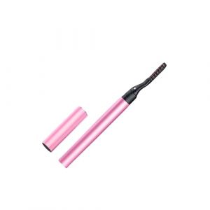 KIXZSAZ Recourbe-cils chauffant &agrave; chauffage et lumi&egrave;re LED, s&ucirc;r et portable, pour femmes. Temp&eacute;rature constante, lumi&egrave;re verte. Retirez la pile du stylo en aluminium et ins&eacute;rez une pile AAA. (curriculumen, neuf)