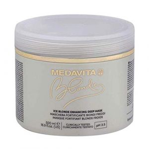 Medavita Blondie Ice Masque Illuminateur Pour Blond Froid 500ml (lovethehair, neuf)