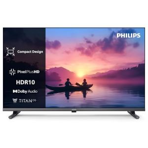 Philips 32PFS6000 2K HD LED Smart TV - &Eacute;cran 32 Pouces avec Pixel Plus, Plateforme Titan OS et Son Dolby Digital - Compatible Alexa et Assistant Vocal Google (Office Partner GmbH_1, neuf)