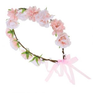 SAFIGLE 20 Pièces Diadème De Couronne Chapeau De Pour Femme Couronne De Fleurs Chapeau De De Yacht Couronne Couronne De Couronne Chapeaux De Marin Chiffon (Grand Di, neuf)