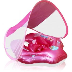 Anneau de Natation pour B&eacute;b&eacute;,Bouee Bebe avec Pare Soleil,Bouee Bebe Parasol,Bou&eacute;e Si&egrave;ge Gonflable Flotteur,B&eacute;b&eacute; Si&egrave;ge de Piscine,Flotteur de Piscine Convient aux b&eacute;b&eacute;s de 6 &agrave; 48 Mois (a ray of sunshine, neuf)