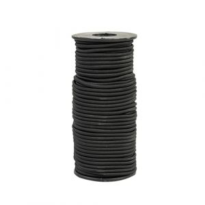 Corde Elastique Tendeur Élastique Noir 4mm 30m, Sandow Elastique pour Tendeur Bache, Bagages, Camping, Kayak, Lacets De Chaussures, Projets De Bricolage (Noir, 4MM X 30M) (xinjuezhuangshi, neuf)