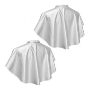 Beaupretty Cape de Coiffeur pour Coiffeur Tablier de Salon de Coupe de Cheveux Tablier en Plastique pour Coiffeur Cape de Salon pour Coiffeur Fournitures de Barbier Cape de Tablier de Salon (lorianca, neuf)