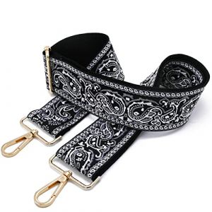 Sangle Sac Bandouliere, Bandoulière pour Sac à Main Sangle De Rechange réglable Femmes Bricolage Remplacement 5cm Gold E18 (Kocris Casa EU, neuf)