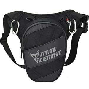 Sac de Jambe de Moto Oxford Sac de Taille pour Hommes et Femmes Voyage en Plein air Sports Randonnée Cyclisme Équitation Vélo Hip Bum Fanny Pouch Cuisse Ceinture Sac à Main Casual Daypack (XieBen, neuf)