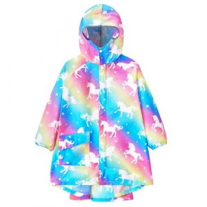 WAWSAM Poncho de Pluie Imperm&eacute;able pour Enfant Gar&ccedil;ons Filles Poncho de Pluie L&eacute;ger Vestes de Pluie (SensDirect, neuf)
