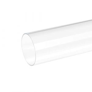 DMiotech 76mm x 80mm 8" Transparent Acrylique Tuyau Rigide Plastique Tube pour Aquarium Eau Tuyau, Eau Refroidisement Système, Plomberie (Dmiotech, neuf)