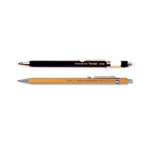 KOH-I-NOOR 5900 TOISEN D'OR et 5201 VERSATIL - Porte-mine en métal aver taille-crayon, mine 2.0 mm - emsemble de 2, noir et jaune (aysiboo, neuf)