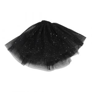 ADOCARN Faux Col Bouffant Rétro Cosplay Col Vintage Renaissance Col À Volants Collier Ras Du Cou Halloween Accessoires De Clown Col Ras Du Cou Renaissance Col En Tulle Maille Noire (Qihmm, neuf)