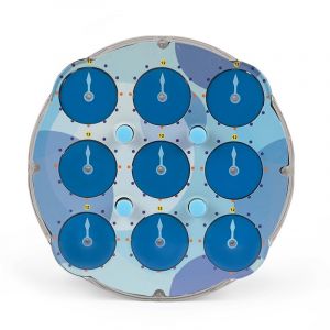 Speed ​​Cube Clock,M Horloge magnétique Speed ​​Cube Clock, Puzzle éducatif 3D Speed ​​Clock, adapté aux Amateurs de Cube (Bucaxit, neuf)