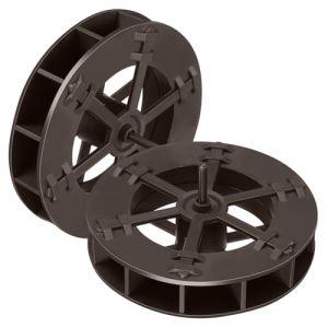 NOLITOY 2pi&egrave;ces Accessoires De Fontaine &agrave; Eau avec Roues De Moulin pour D&eacute;coration De Sc&egrave;ne Zen Et Am&eacute;nagement De Bassin (shanjingfen, neuf)