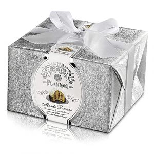 FLAMIGNI, Panettone Artisanal Italien Farci Mont Blanc &agrave; la Cr&egrave;me de Marrons et Morceaux de Marrons Glac&eacute;s, Glac&eacute; au Chocolat Blanc et Meringues Croquantes, Coffret Sp&eacute;cial No&euml;l, 950 gr (BETTERSHOP SRL, neuf)