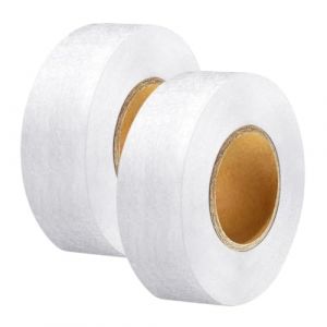 XPEX Ruban Thermocollant, 40m-20mm de Largeur, Ourlet Ruban Tissu de Moulage Thermoadhésif, Ruban Adhésif de Tissu Fusible (Blanc) (UAB "DAFUHUA LT", neuf)