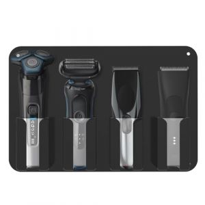Linkidea Support mural pour rasoir électrique et tondeuse à cheveux compatible avec Philips Norelco Shaver 3600, 2400, Wahl 7063 (noir) (LinkideaEU, neuf)