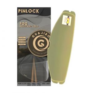 Guajiro - Visi&egrave;re Compatible avec Nolan Xlite X-802RR, X-803RR, X-803, X-803 RS Ultra Carbon | Visi&egrave;re Support Pinlock Antibu&eacute;e syst&egrave;me Tearoff | Polycarbonate renforc&eacute; (Pinlock) (GUAJIRO, neuf)