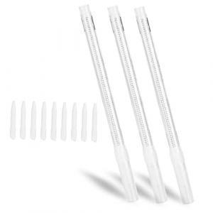 UKCOCO 3 Pièces Stylo Effaceur Blanc pour Maquillage Permanent Portable Effaceur Marqueur Cosmétique pour Sourcils et (Gaporgira, neuf)