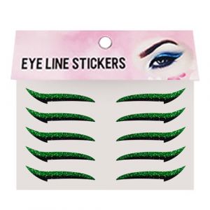Autocollants Eyeliner Cils | Patch Maquillage Fard à Paupières | 10 Pièces Bandeye Résistant à l'Eau pour Spectacles de Danse et Scène, Autocollant à Paupières (bruste, neuf)