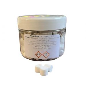 Comprim&eacute;s d'acide oxalique pur dihydrat&eacute; - Comprim&eacute;s en comprim&eacute;s de 1 g - Id&eacute;al pour sublimox et autres &eacute;vaporateurs d'acide oxalique (Bienenwagner, neuf)