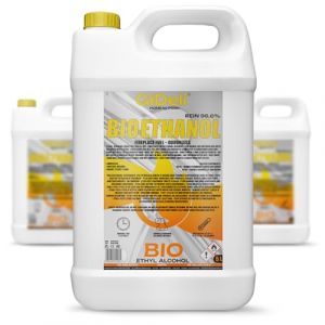 GiDeli Bio&eacute;thanol 15 l &eacute;thanol 96,6 % alcool bio inodore combustion propre pour chemin&eacute;e int&eacute;rieure et ext&eacute;rieure (Posh Sp. z o.o., neuf)