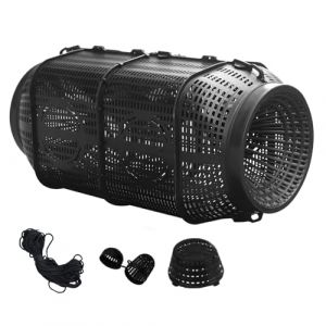 Nasse A Ecrevisses - Epuisette Peche | Nasse Ecrevisses | Balance Ecrevisse | Nasses A Ecrevisse | Cage À Crabes, Accessoires De Pêche Pour Capturer Anguilles Et Crevettes En Eau Douce Et Eau Salée (CHENLIwei, neuf)
