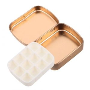 SHERCHPRY Bo&icirc;te De Vernis &agrave; Ongles Vide Godets Pour M&eacute;lange Cosm&eacute;tique Palette De Manucure Bo&icirc;te De Rangement Pour Peinture Pour Nail Art (Dnna Huang, neuf)