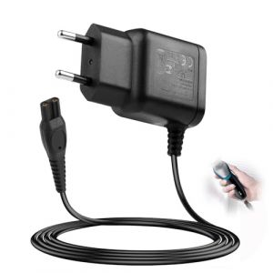 15V 0.36A 5.4W HQ8505 Chargeur Rasoir pour Philips 5000 MG5750 MG7790, MG7770, BG5020, Adaptateur Rasoir pour MG7720 S&eacute;rie, Tondeuse Barbe BG5020 avec Cordon d&rsquo;Alimentation 1 M (FenShouLe, neuf)