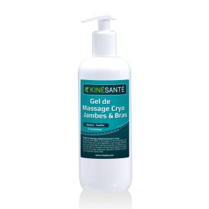 KINÉSANTÉ - Gel de massage Cryo Jambes & Bras (500 ml) (Laboratoire INSPHY, neuf)