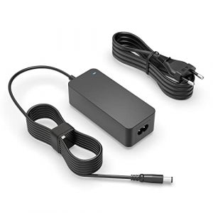 Chargeur 65W Compatible avec Dell-Latitude E4300 E4310 E5250 E5420 E5420M E6220 E6320 E6400 E6410 E6420 E6500 E6510 E6520 E6540 ATG XFR PP13S Alimentation Adaptateur pour Ordinateur Portable (Superer, neuf)