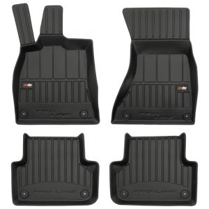 MOTOS Tapis de sol caoutchouc pour Audi A5 Sportback 8T 2009-2016 Améliorez Votre Confort de Voyage avec Le tapis noir antidérapant Auto 3D- tapis voiture Tous Temps pour Voiture, Protection Contre le (MOTOS EU, neuf)